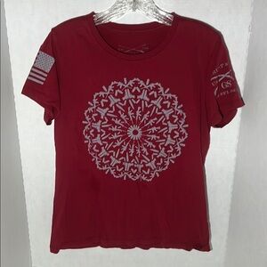 Grunt Style Red Graphic Short Sleeve Tee